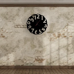 Cut Metal Wall Clock – Creative Metal Wall Decor